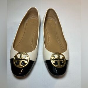 Tory Burch Chelsea cap-toe ballet flats size 6